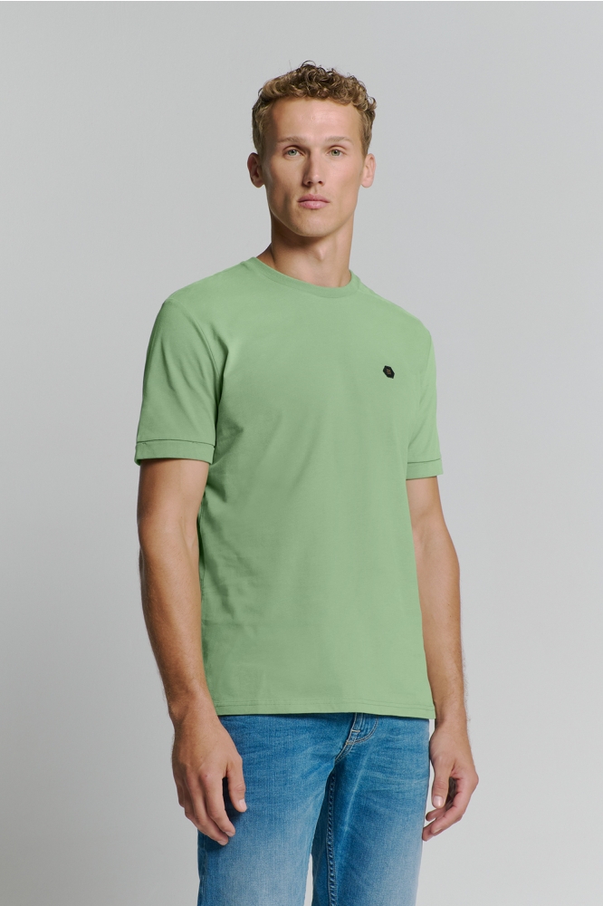 T SHIRT MET RONDE HALS 27360375 050 GREEN